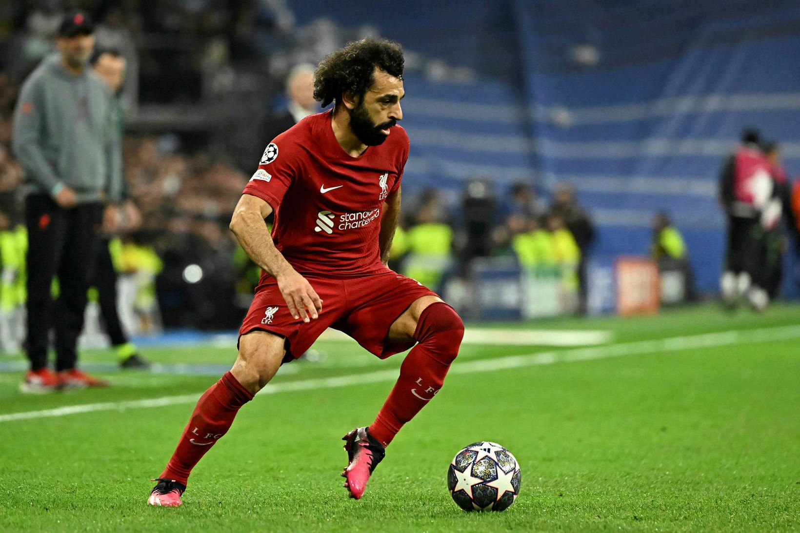 Mohamed Salah er múslimi og mun því fasta næsta mánuðinn …