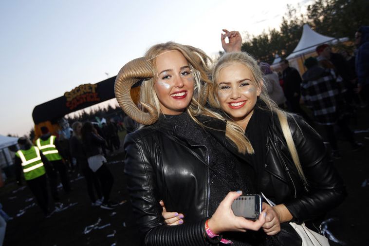 Glimrandi gleði á Secret Solstice