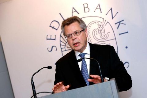 Már Guðmundsson, Governor of the Central Bank of Iceland.