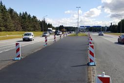 Framkvæmdir við Miklubrautina munu fara fram frá föstudegi til fimmtudags í næstu viku.