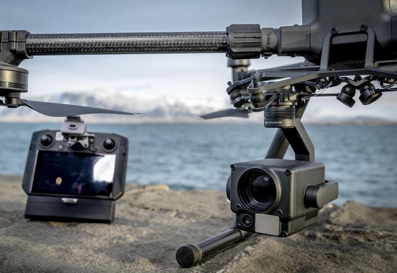 The Directorate of Fisheries (Fiskistofa) uses drones to monitor fishing boats.