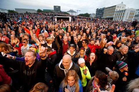 The number of immigrants in Iceland has more than doubled in the last ten years.