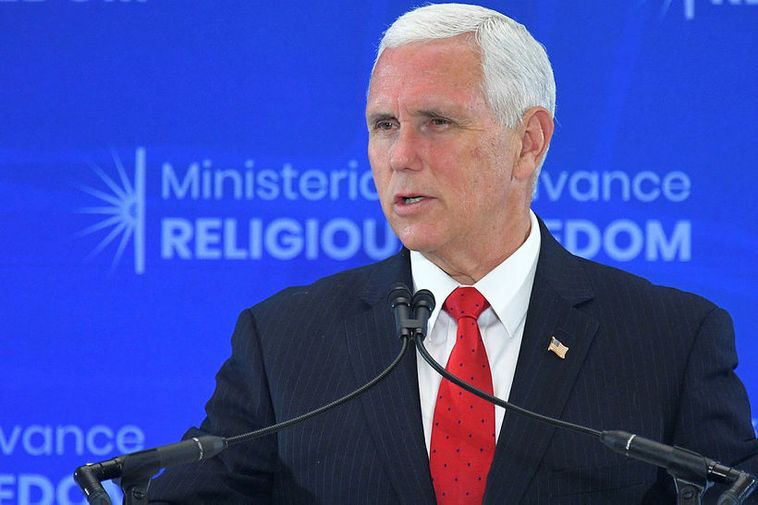 US Vice President Mike Pence.
