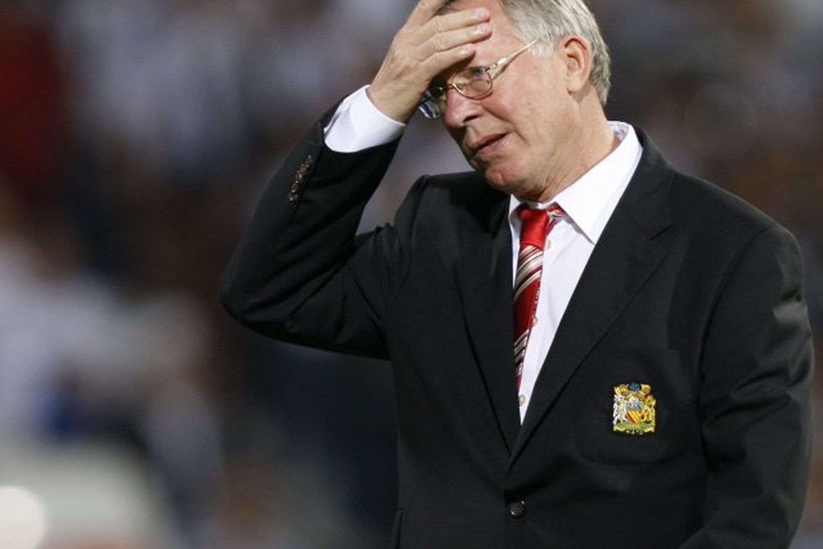 Alex Ferguson er enn í sviðsljósinu vegna ummælanna um Alan …