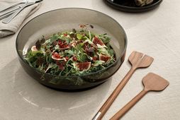 Ný salat áhöld og skál frá Stelton fyrir öll salötin í sumar.