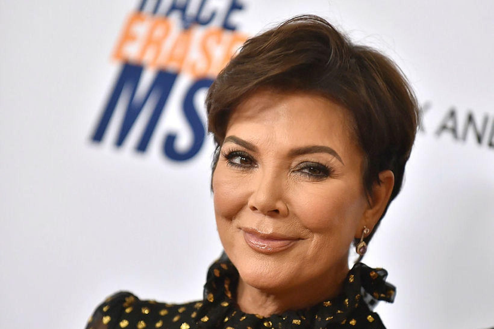Kris Jenner kann vel að meta kaldan Martini drykk í …