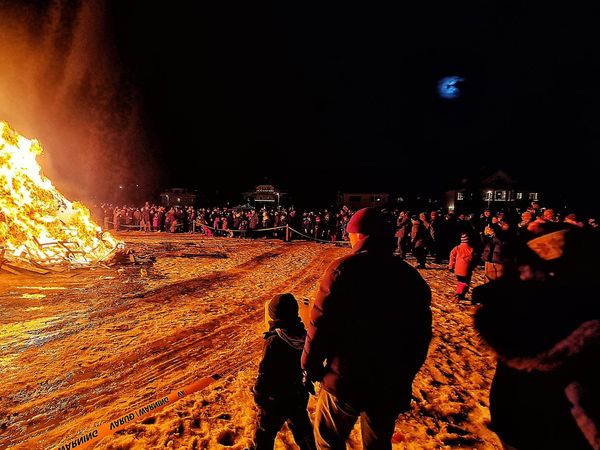 From the bonfire last night at Ægissíða in the western part of Reykjavík.