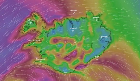 Veðurspá gengur eftir og önnur lægð í aðsigi