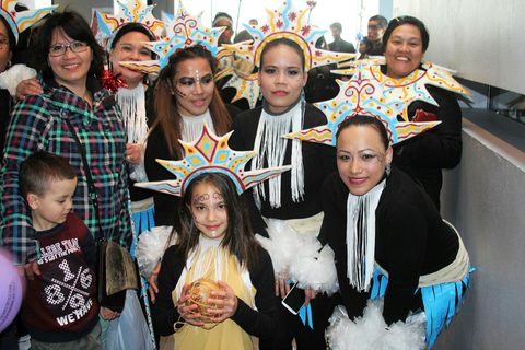 The Fellahverfi neighborhood is multi-cultural.