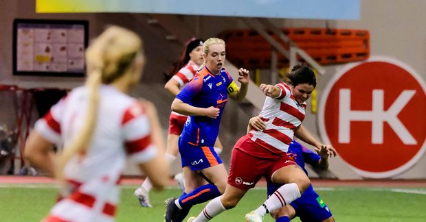 Guðmunda Brynja Óladóttir skoraði sigurmark HK.