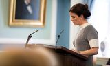 Þórdís Kolbrún Reykfjörð Gylfadóttir á Alþingi.