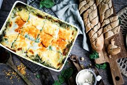 Löðrandi lasagne, gjörið svo vel!