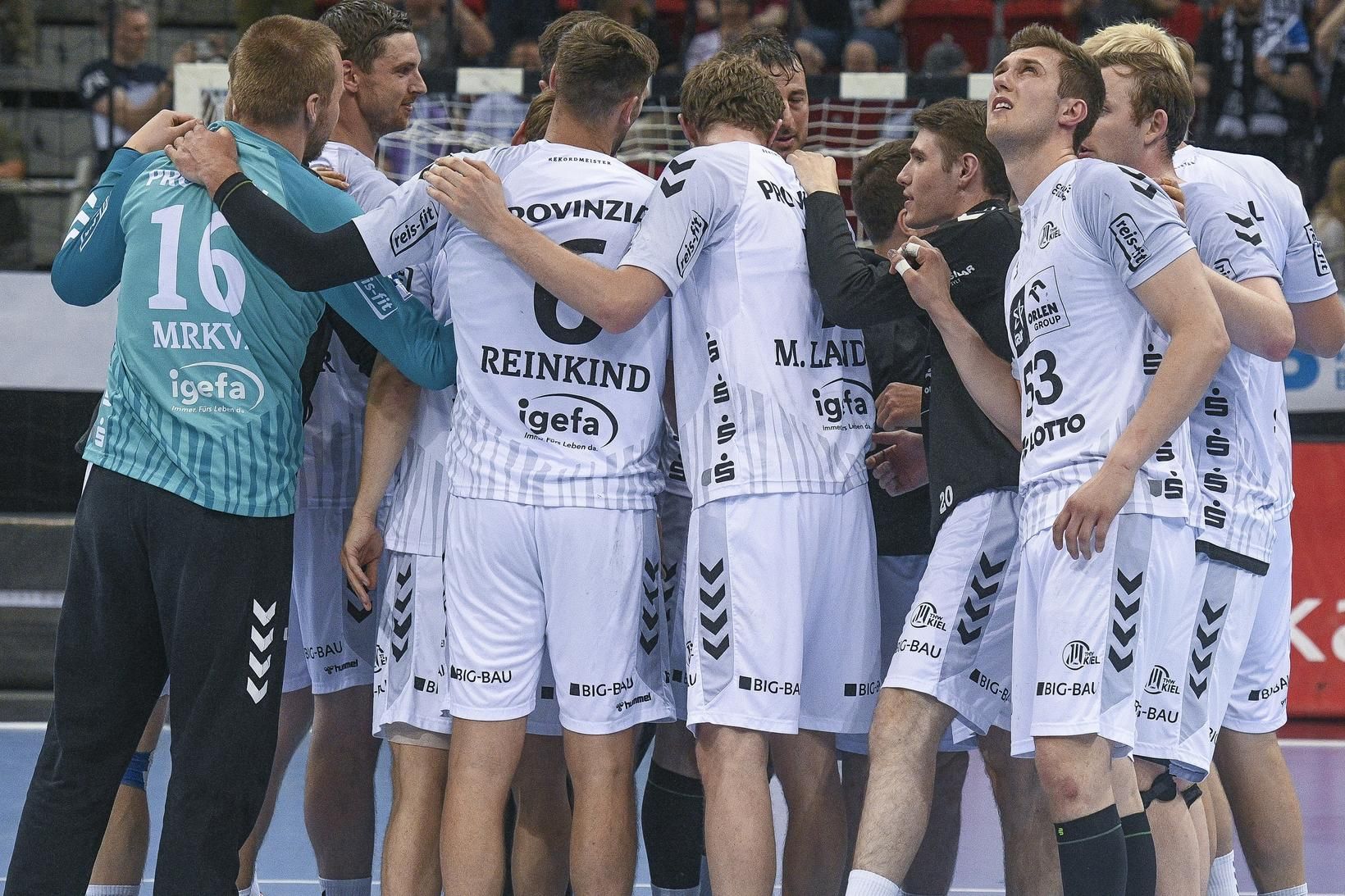 Kiel er svo gott sem orðið þýskur meistari í handbolta.