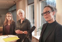 Berg­lind Rán Ólafs­dótt­ir, fram­kvæmda­stjóri Orku nátt­úr­unn­ar, Helga Jóns­dótt­ir, starf­andi for­stjóri OR og Bryn­hild­ur Davíðsdótt­ir, formaður …