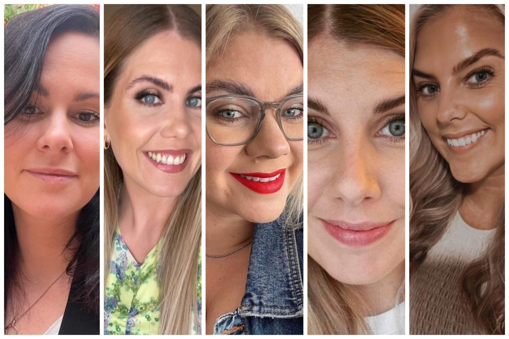 Barbara Hafdís Þorvaldsdóttir, Dagný Ýr, Kristjánsdóttir, Hanna Rún Ingólfsdóttir, Heiða …