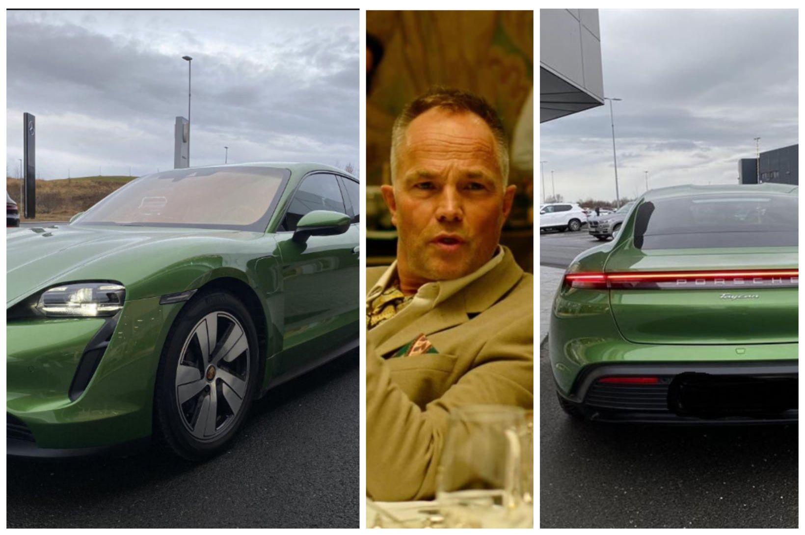 Vertu eins og EXIT-gæi á grænum Porche