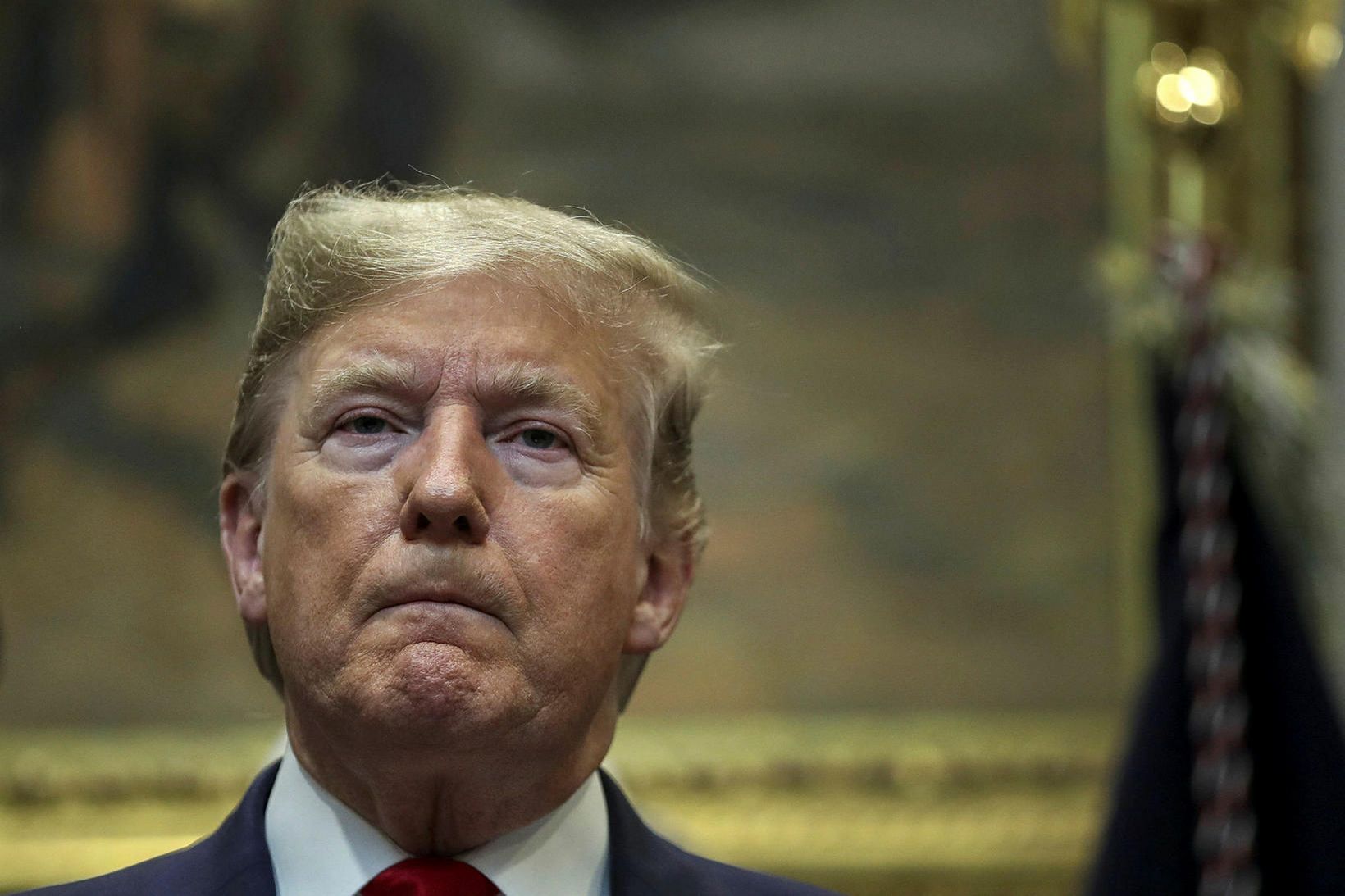 Trump hefur tjáð sig um ákæruna.