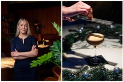 Andrea Ylfa Guðrúnardóttir deilir uppskriftinni að jólakokteilnum sínum.