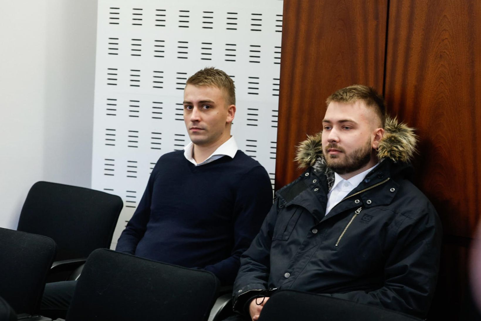 Sindri Snær Birgisson og Ísidór Nathansson mættu í héraðsdóm frjálsir …