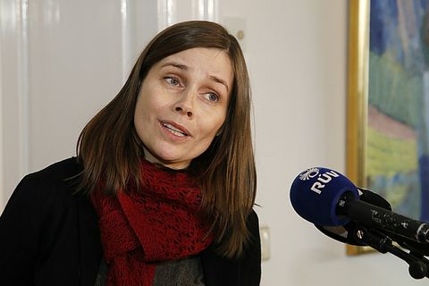 Katrín Jakobsdóttir.