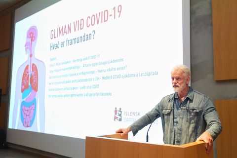 Kári Stefánsson, CEO of deCode Genetics.