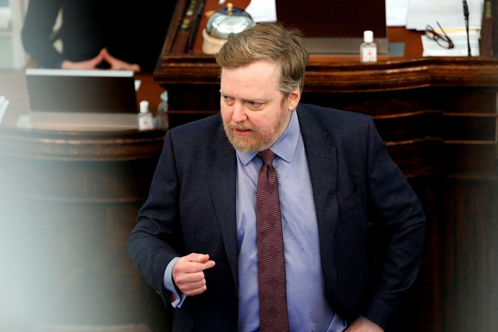Sigmundur Davíð Gunnlaugsson, formaður Miðflokksins.