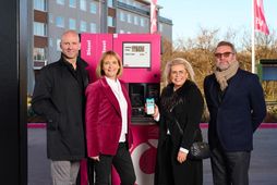 Vífill Ingimarsson, framkvæmdastjóri rekstrarsviðs Orkunnar, Auður Daníelsdóttir, forstjóri Orkunnar, Bryndís Gísladóttir, sölustjóri Netgíró, og Helgi …