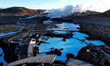 Mælirinn í Svartsengi er norðaustan við Bláa lónið.