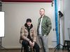 Sindri Snær Jensson and Jón Davíð Davíðsson, owneres of hip streetwear shop Húrra and also the owners of the new pizza place set to open at Grandi.