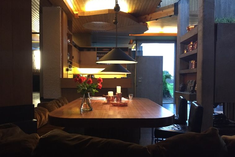 The kitchen.