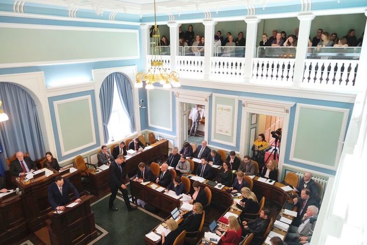 The bill being debated in Alþingi.