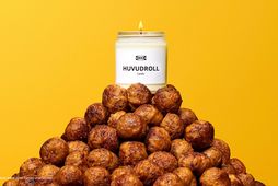 Kjötbollu-ilmkerti er það nýjasta frá IKEA.