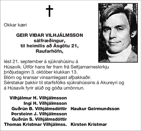 Geir Viðar Vilhjálmsson