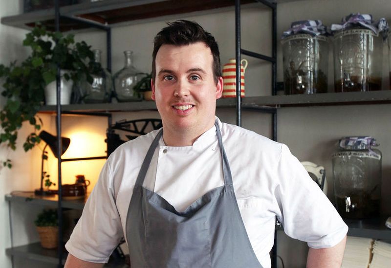 Gísli Matthías Auðunsson, chef at Skál and Slippurinn in the Westman Islands.