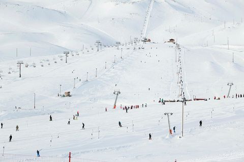 From Hlíðarfjall ski area, Akureyri.