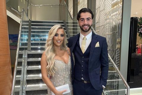 Jess Harding og Sammy Root eru hætt saman.