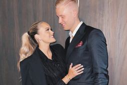Móeiður Lárusdóttir og Hörður Björgvin Magnússon eru stödd í lúxus fríi á Bahamaeyjum.
