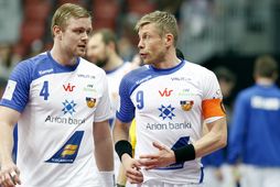 Aron Pálmarsson og Guðjón Valur Sigurðsson.