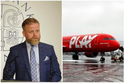 Ásgeiri Jónssyni seðlabankastjóra stendur til boða að heimsækja Tenerife með Play gegn einni tásumynd.