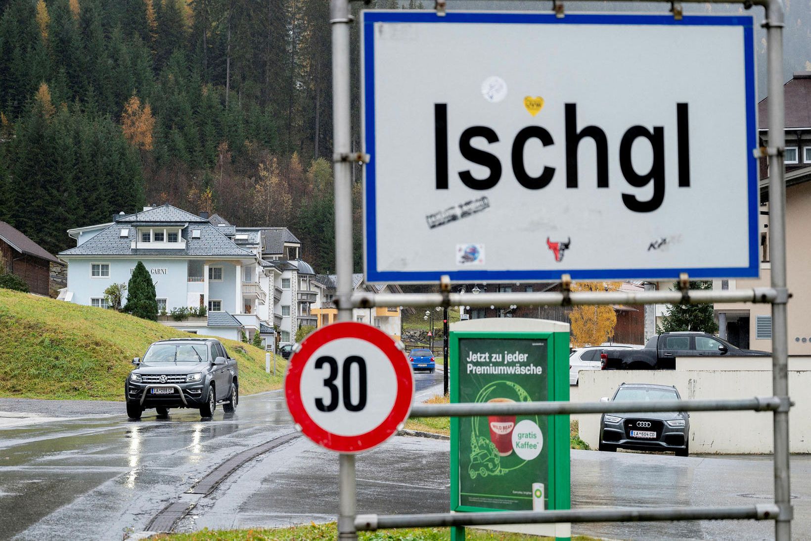 Ferðalangurinn ferðaðist til Ischgl í Austurríki.