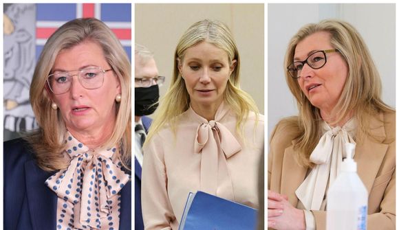 Stal stíl Ölmu Möller í réttarsal