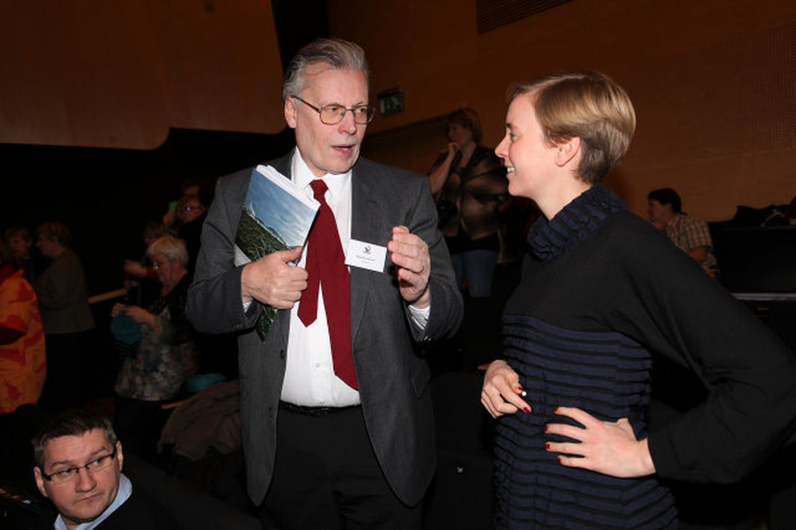 Frá landsfundi VG.