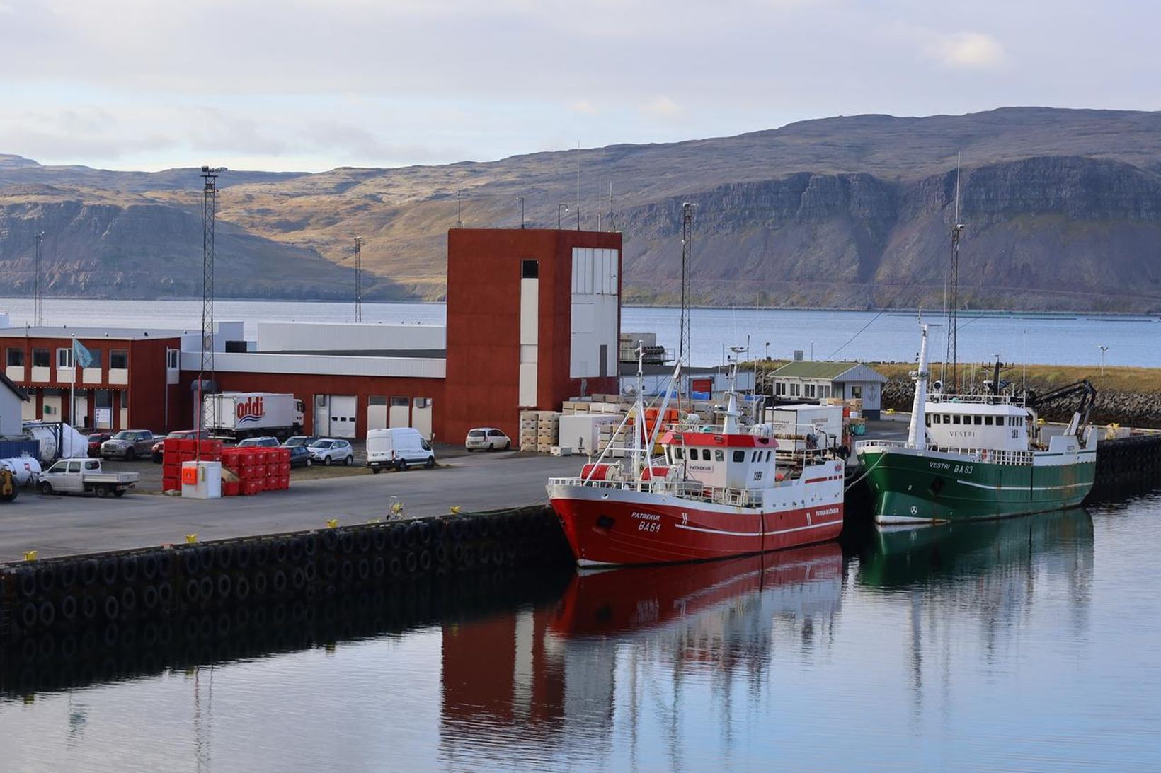 Fundað var á Patreksfirði.