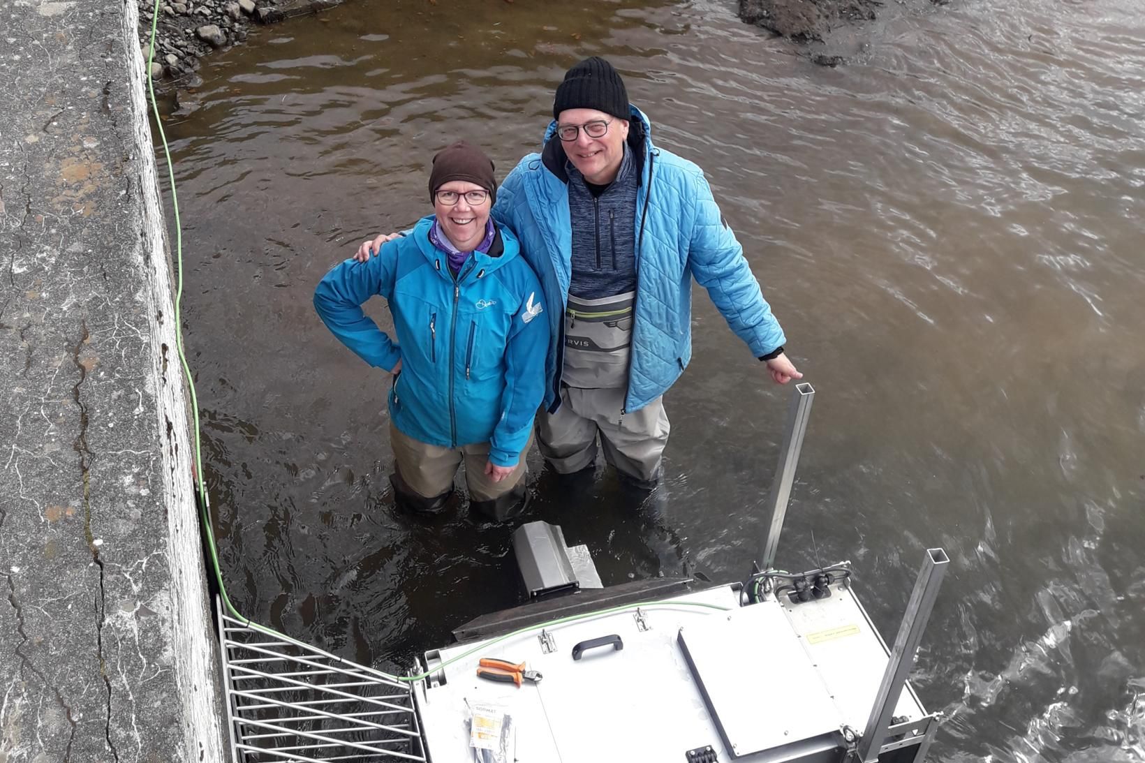 Ásta Kristin Guðmundsdóttir og Sigurður Már Einarsson, fiskifræðingar hafa tekið …