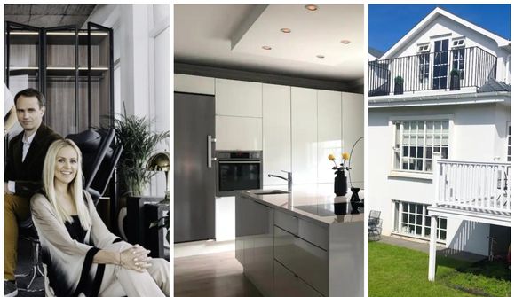 Haukur og Ragnhildur Steinunn leigja húsið á Airbnb