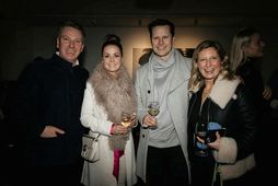 Edward, Birgitta Haukdal, Benedikt Einarsson og Mell.