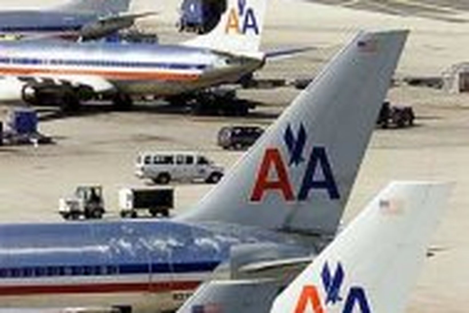 Flugvélar American Airlines.