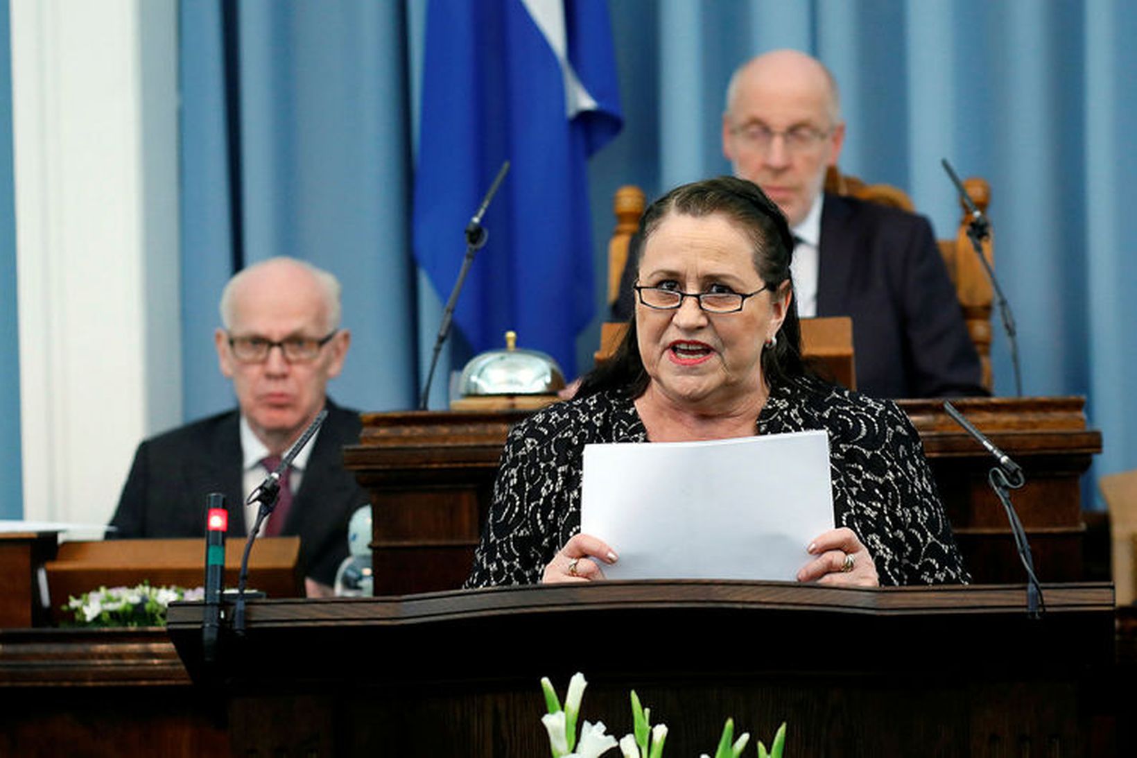 Inga Sæland, formaður Flokks fólksins.