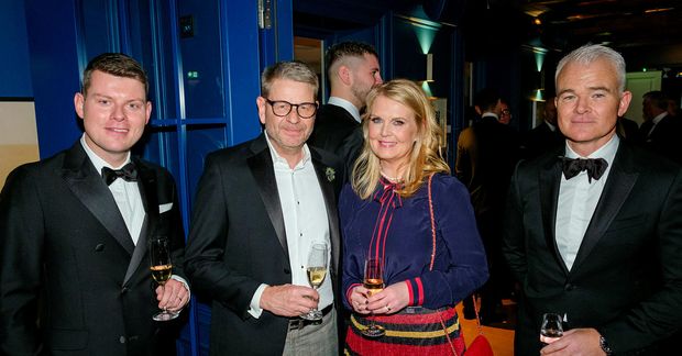 Stefán Einar Stefánsson. Jón Sigurðsson, Eydís Hilmarsdóttir og Lárus Welding.
