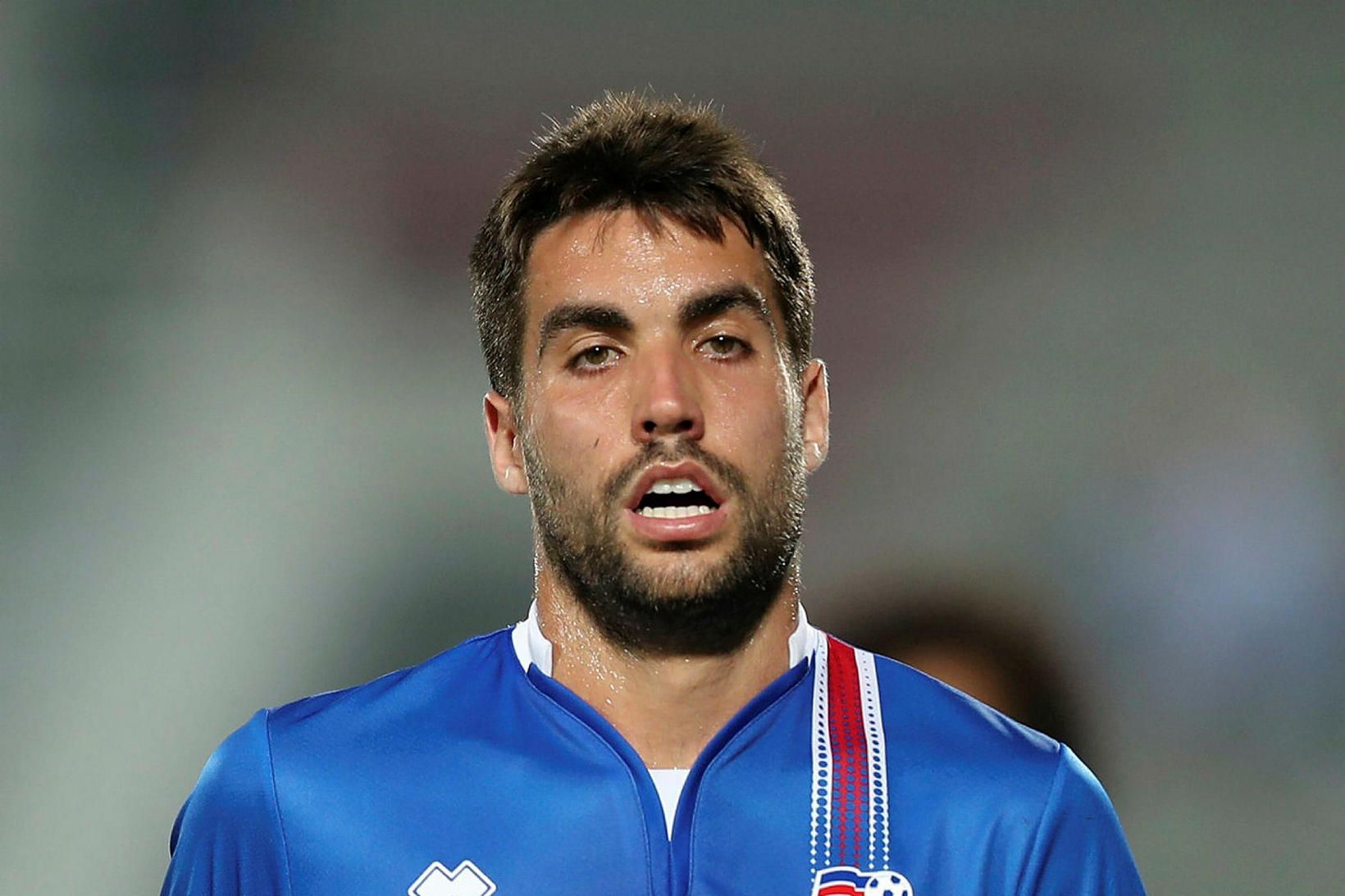 Diego Jóhannesson í landsleik.